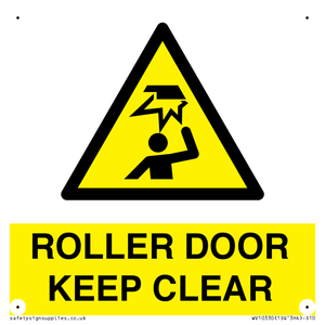 ROLLER DOOR KEEP CLEAR